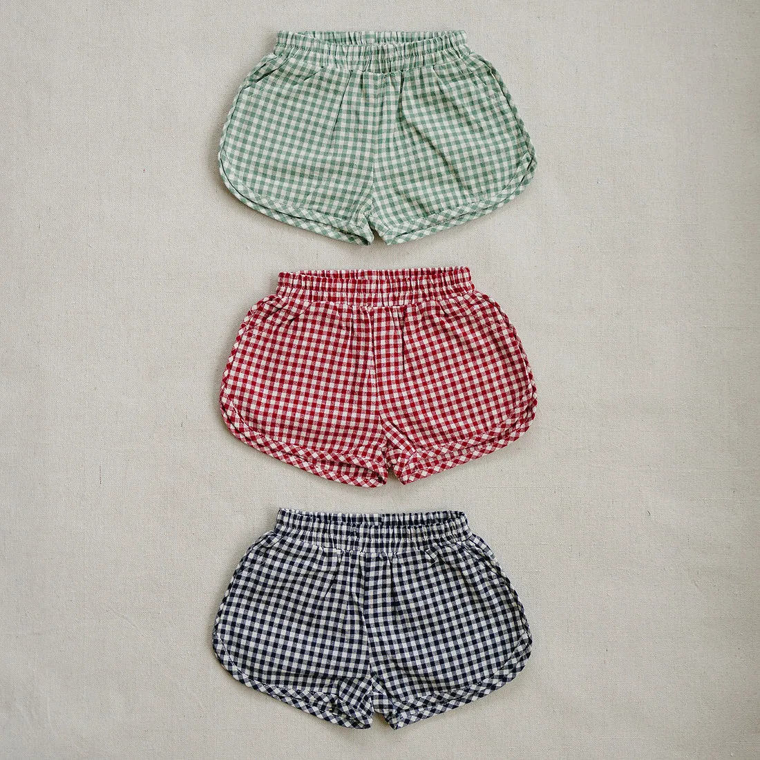 Mebie Baby Gingham Shorts