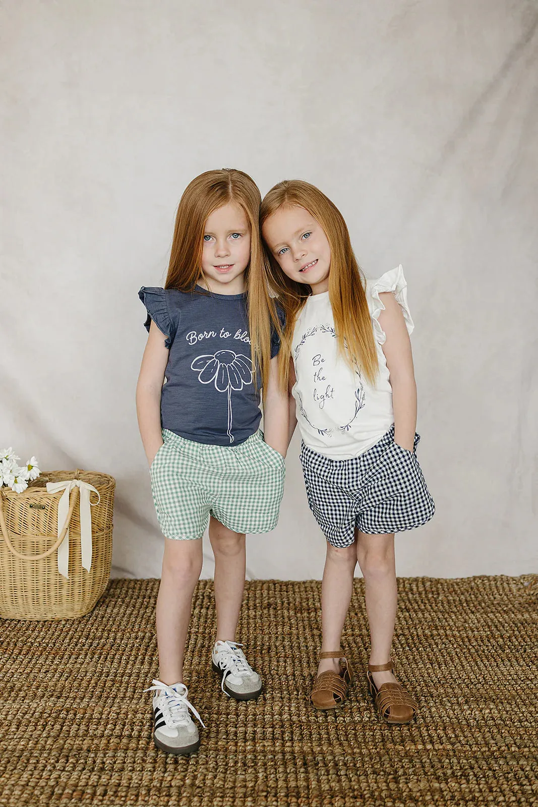 Mebie Baby Gingham Shorts