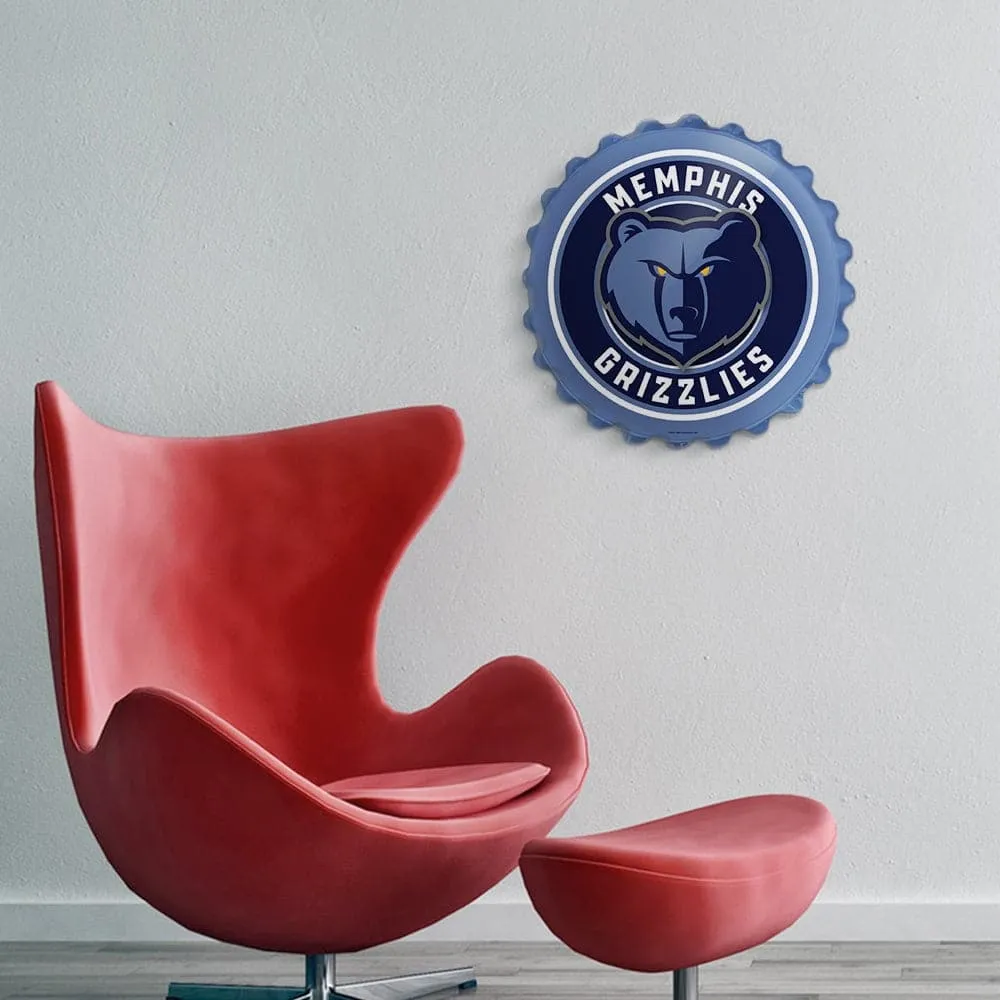 Memphis Grizzlies: Bottle Cap Wall Sign
