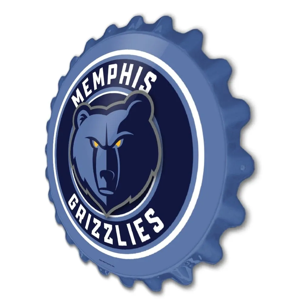 Memphis Grizzlies: Bottle Cap Wall Sign