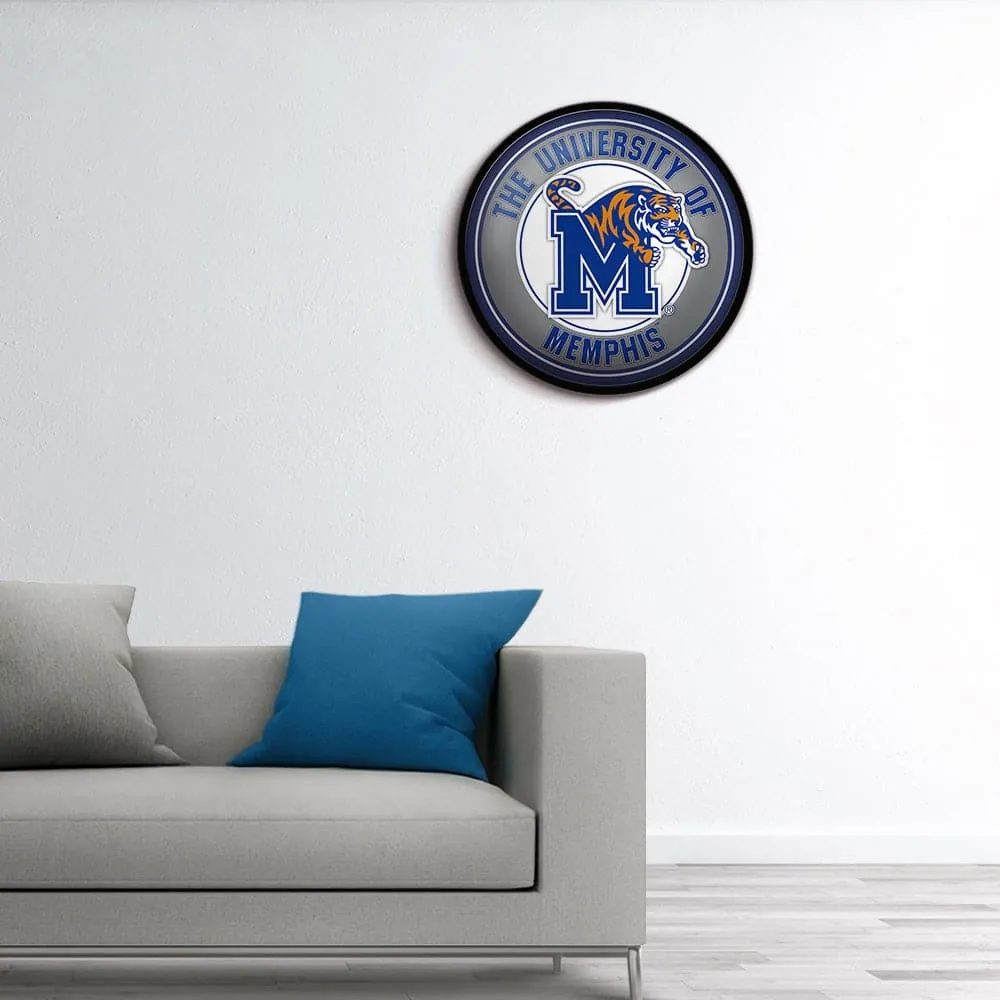 Memphis Tigers: Modern Disc Wall Sign