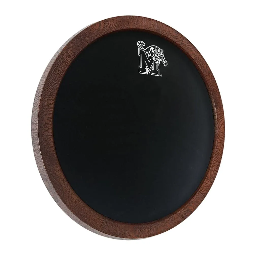 Memphis Tigers: "Faux" Barrel Top Chalkboard