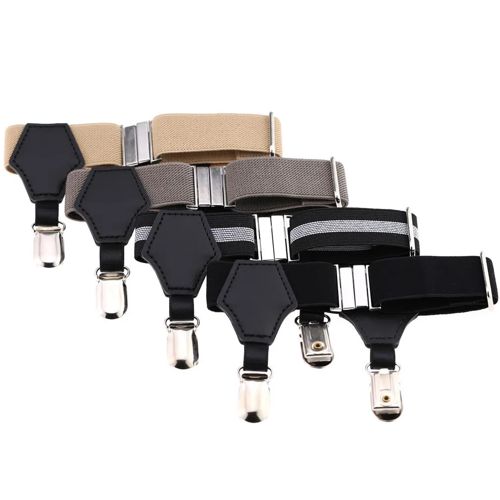 Men Women Fashion Cool Garter Suspenders black