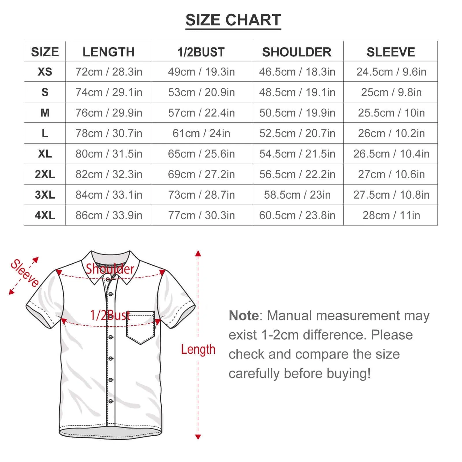 Men's Hawaiian Casual Short Sleeve Shirt 2403000393