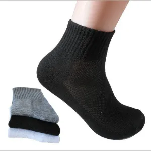 Men's Spring Summer Cotton Socks - 10pairs/lot