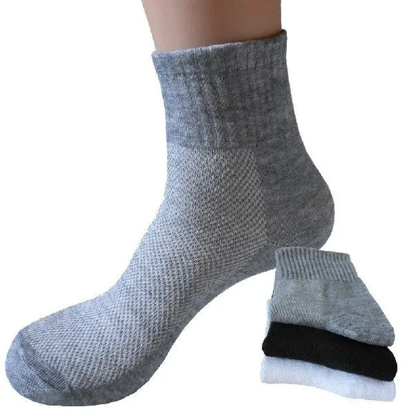 Men's Spring Summer Cotton Socks - 10pairs/lot