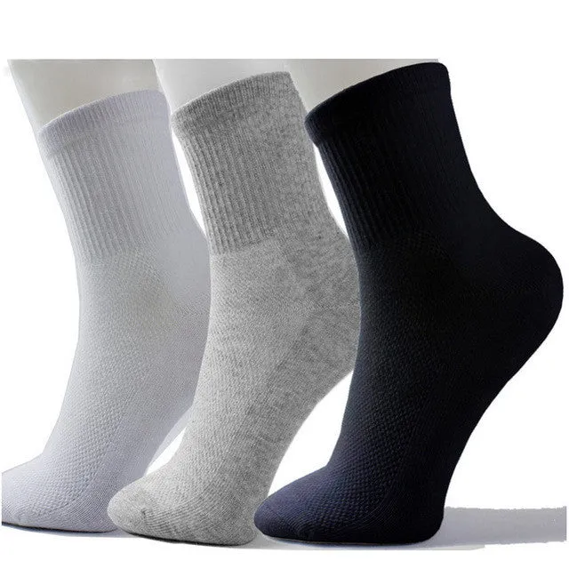 Men's Spring Summer Cotton Socks - 10pairs/lot