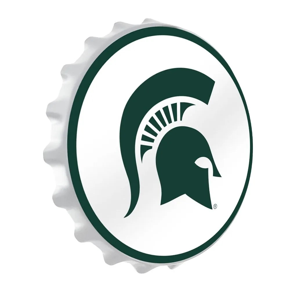 Michigan State Spartans: Bottle Cap Wall Sign