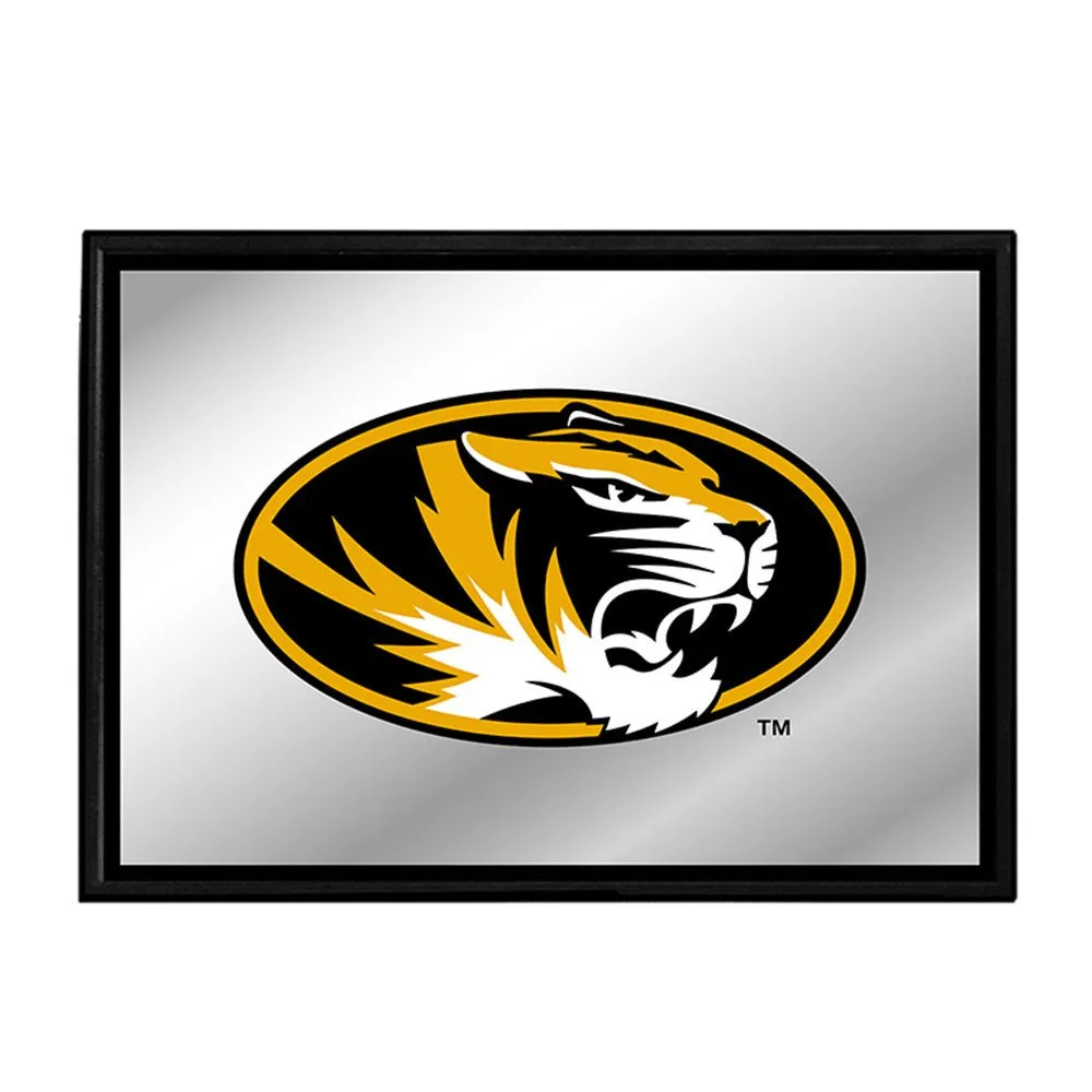Missouri Tigers: Framed Mirrored Wall Sign
