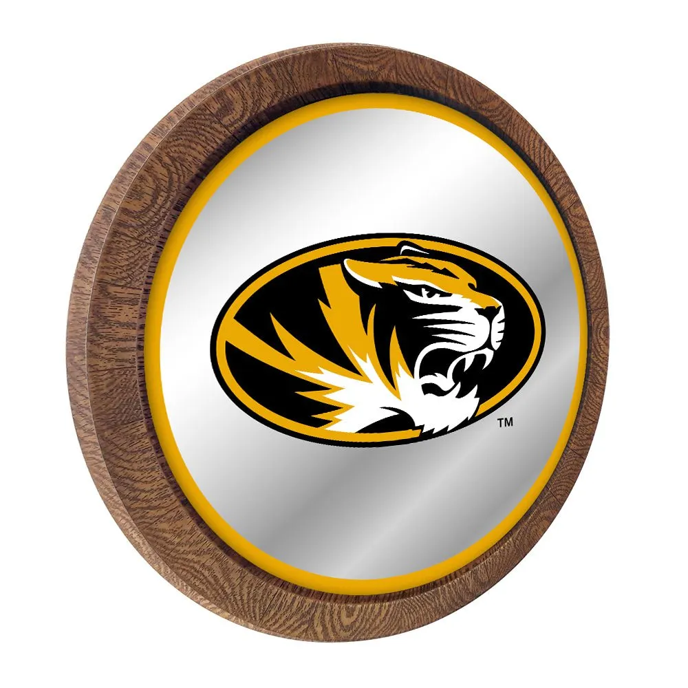 Missouri Tigers: Modern Disc Mirrored Wall Sign