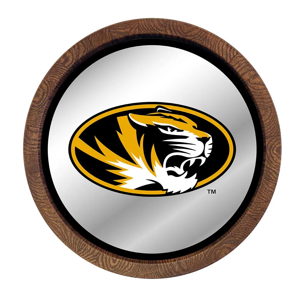 Missouri Tigers: Modern Disc Mirrored Wall Sign