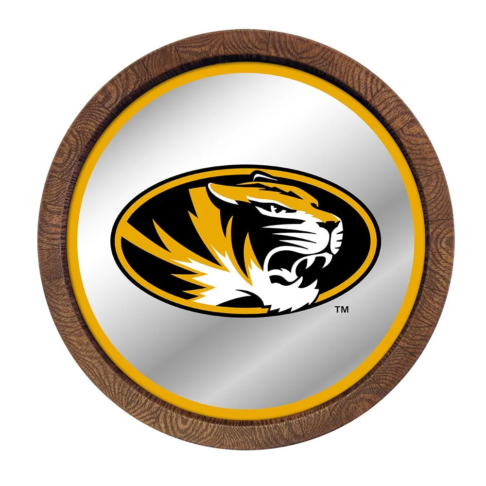 Missouri Tigers: Modern Disc Mirrored Wall Sign