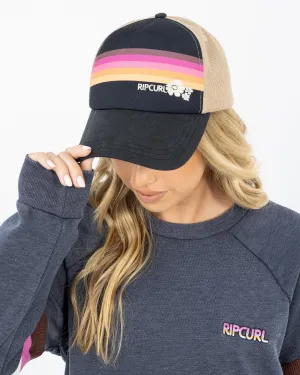 Mixed Revival Trucker - Washed Black