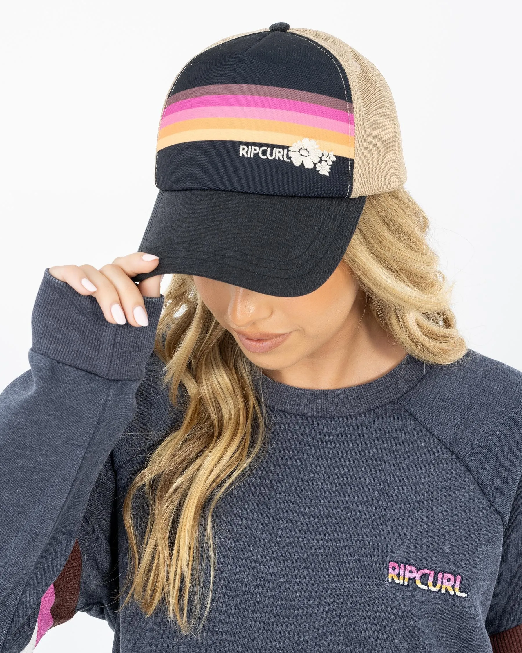 Mixed Revival Trucker - Washed Black