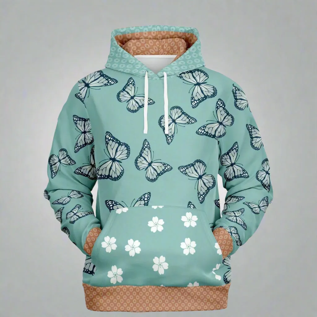 Monarch Butterfly and Blossom Hoodie