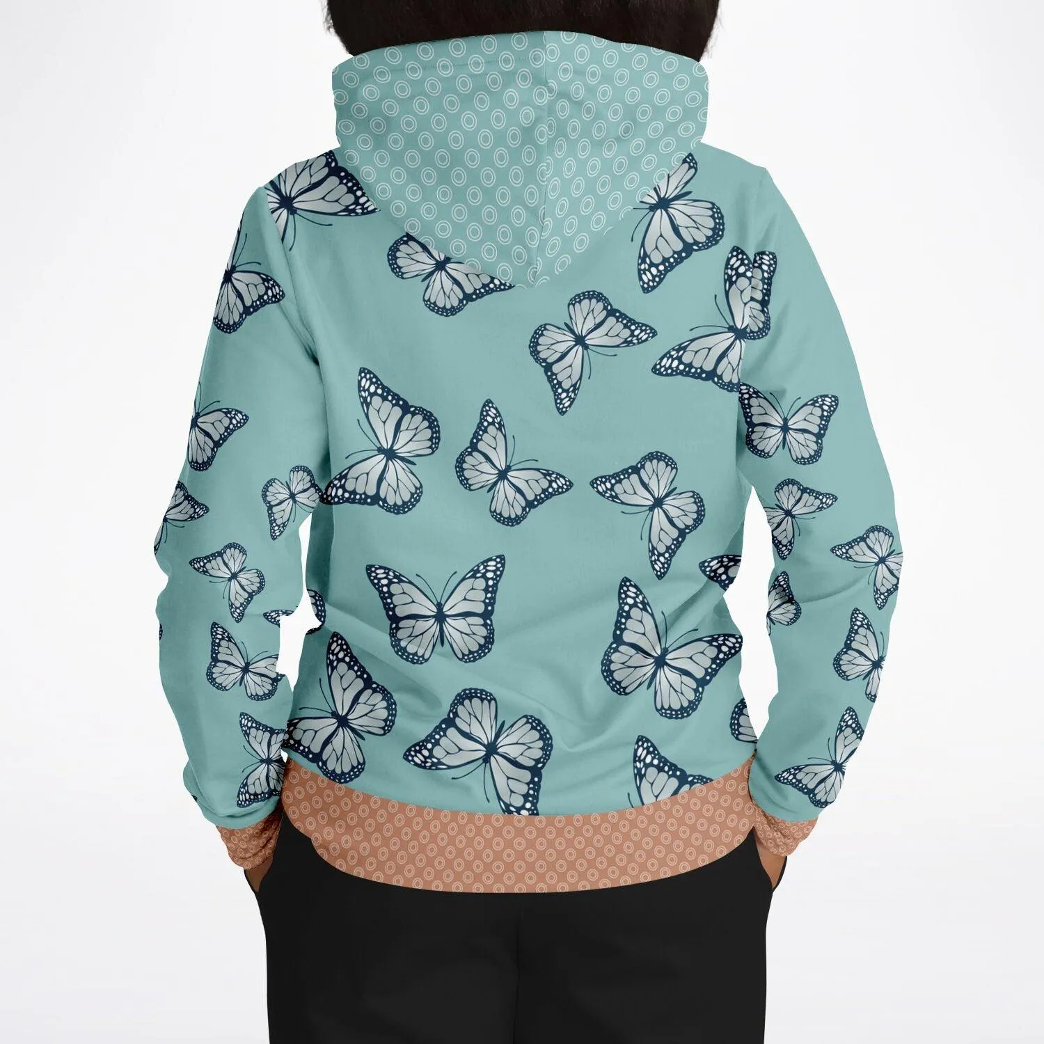 Monarch Butterfly and Blossom Hoodie