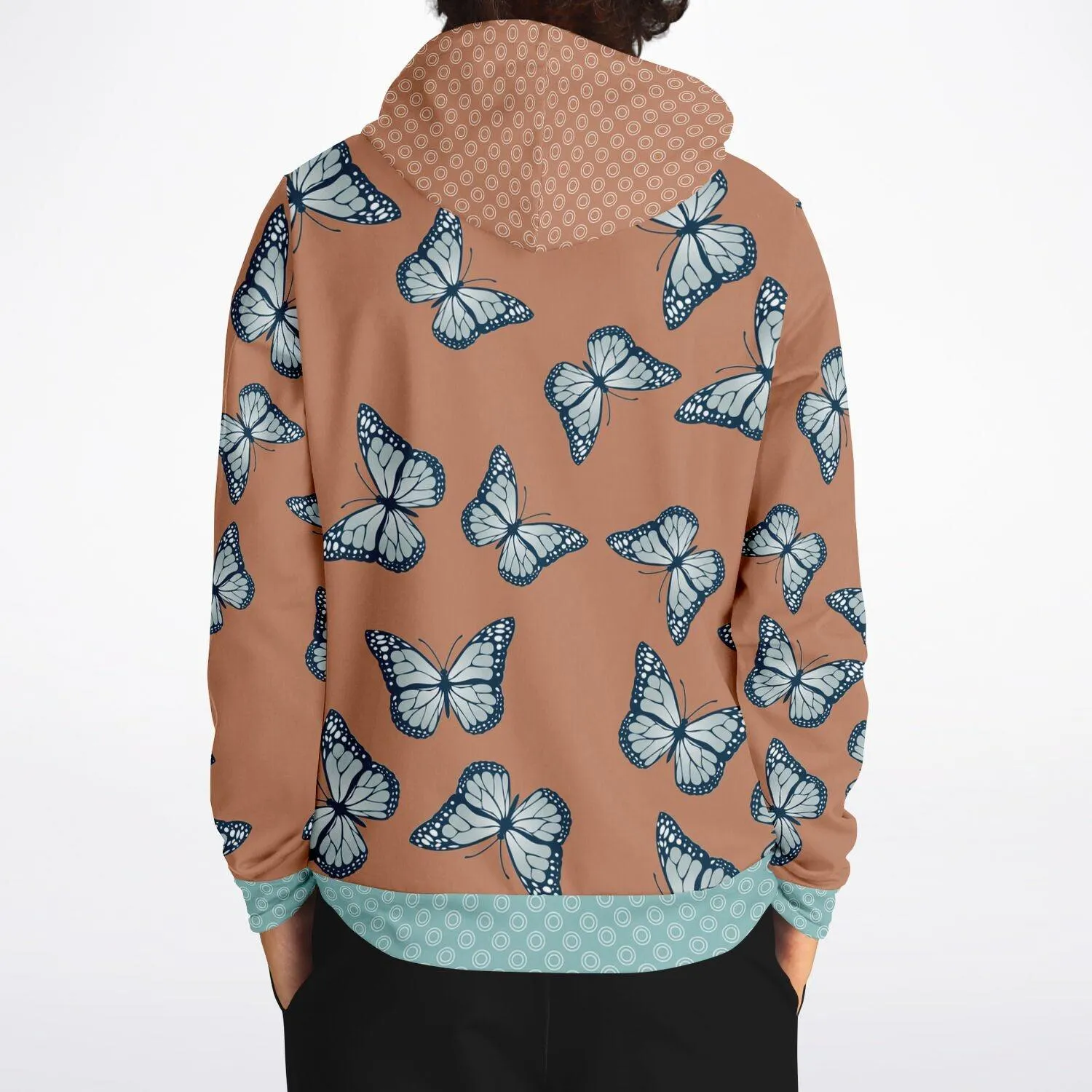 Monarch Butterfly and Blossom Hoodie