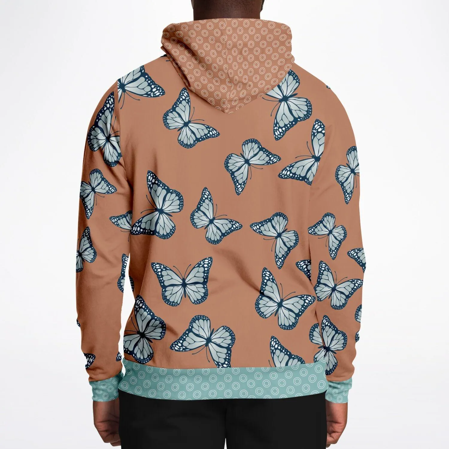Monarch Butterfly and Blossom Hoodie