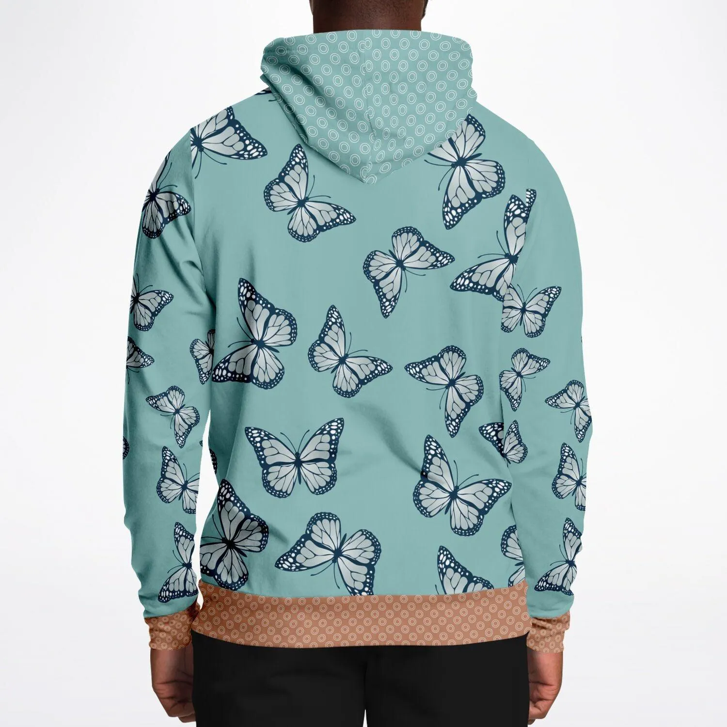 Monarch Butterfly and Blossom Hoodie