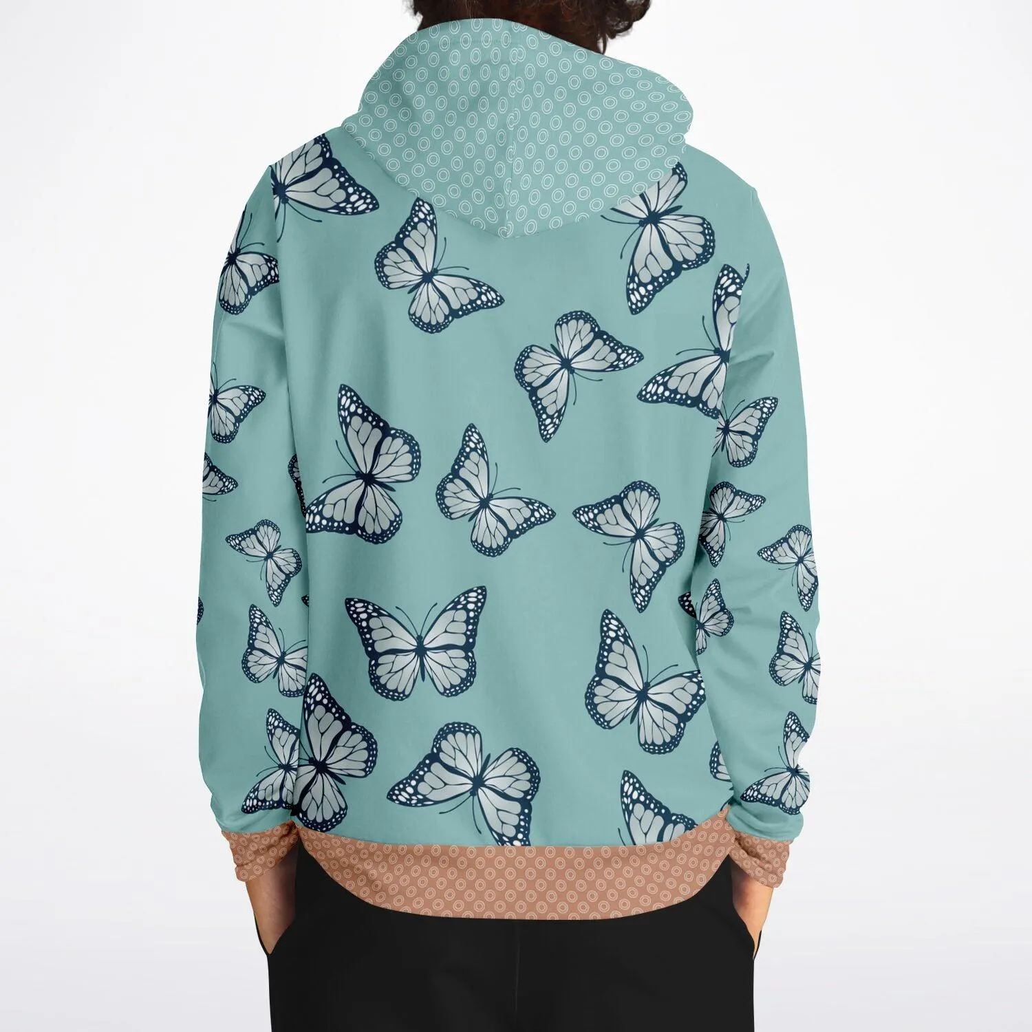 Monarch Butterfly and Blossom Hoodie