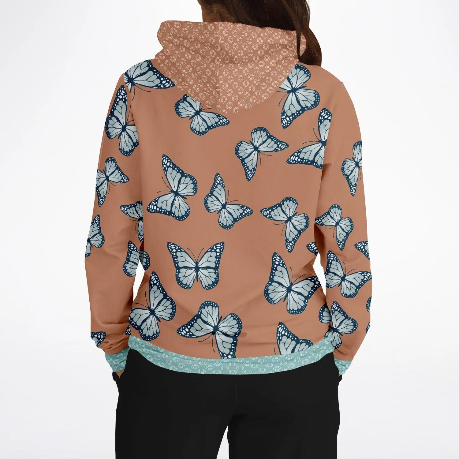 Monarch Butterfly and Blossom Hoodie