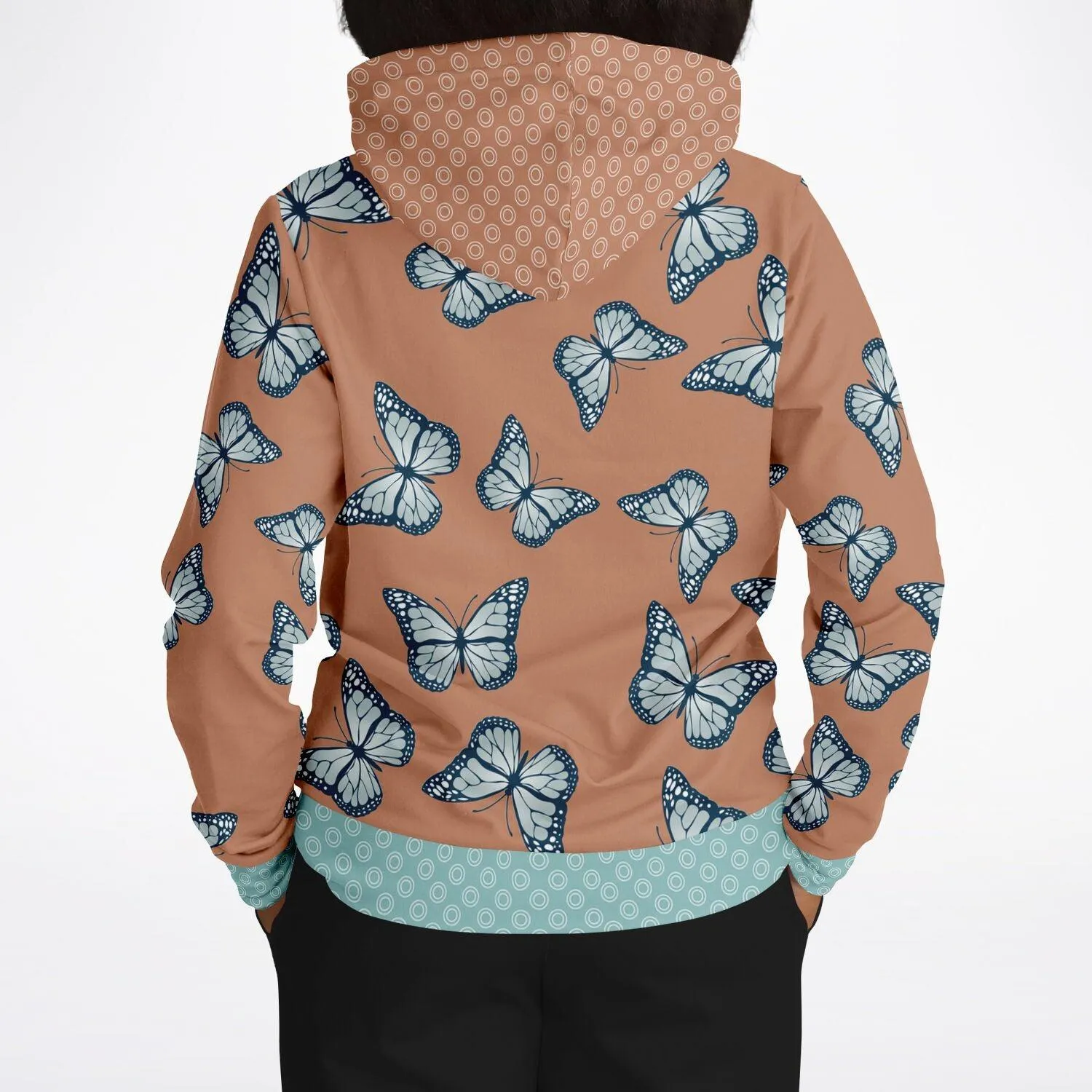 Monarch Butterfly and Blossom Hoodie