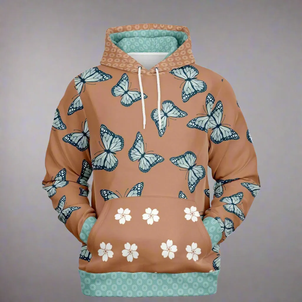 Monarch Butterfly and Blossom Hoodie