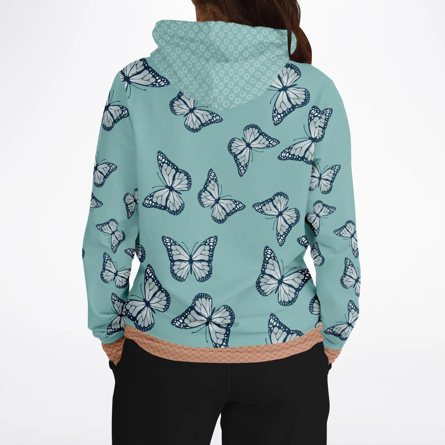 Monarch Butterfly and Blossom Hoodie