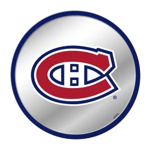 Montreal Canadiens: Modern Disc Mirrored Wall Sign