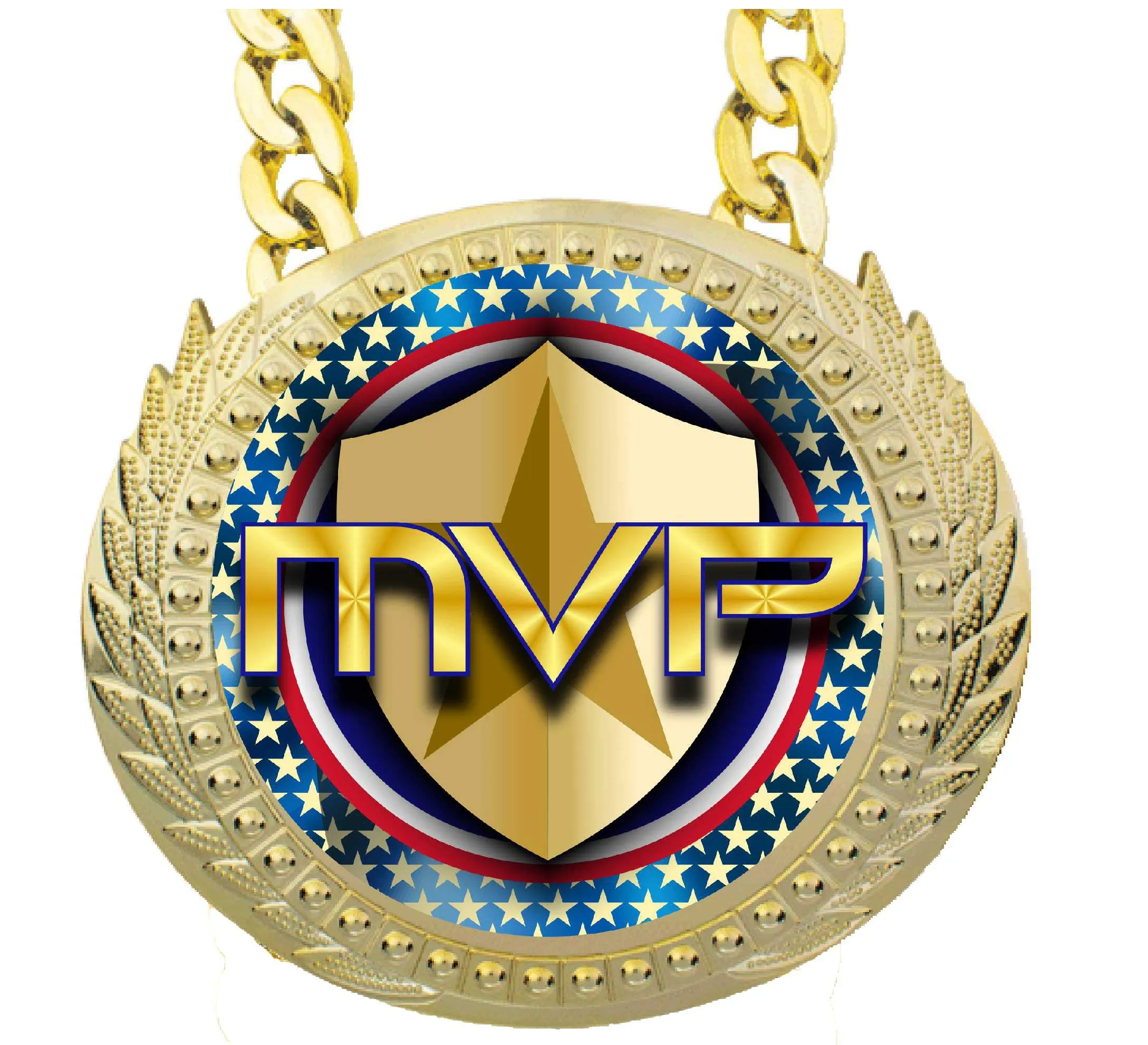 MVP Most Valuable Player - Chain Trophy Award - Awards and Trophies - Gift Ideas - Canadian Distribution