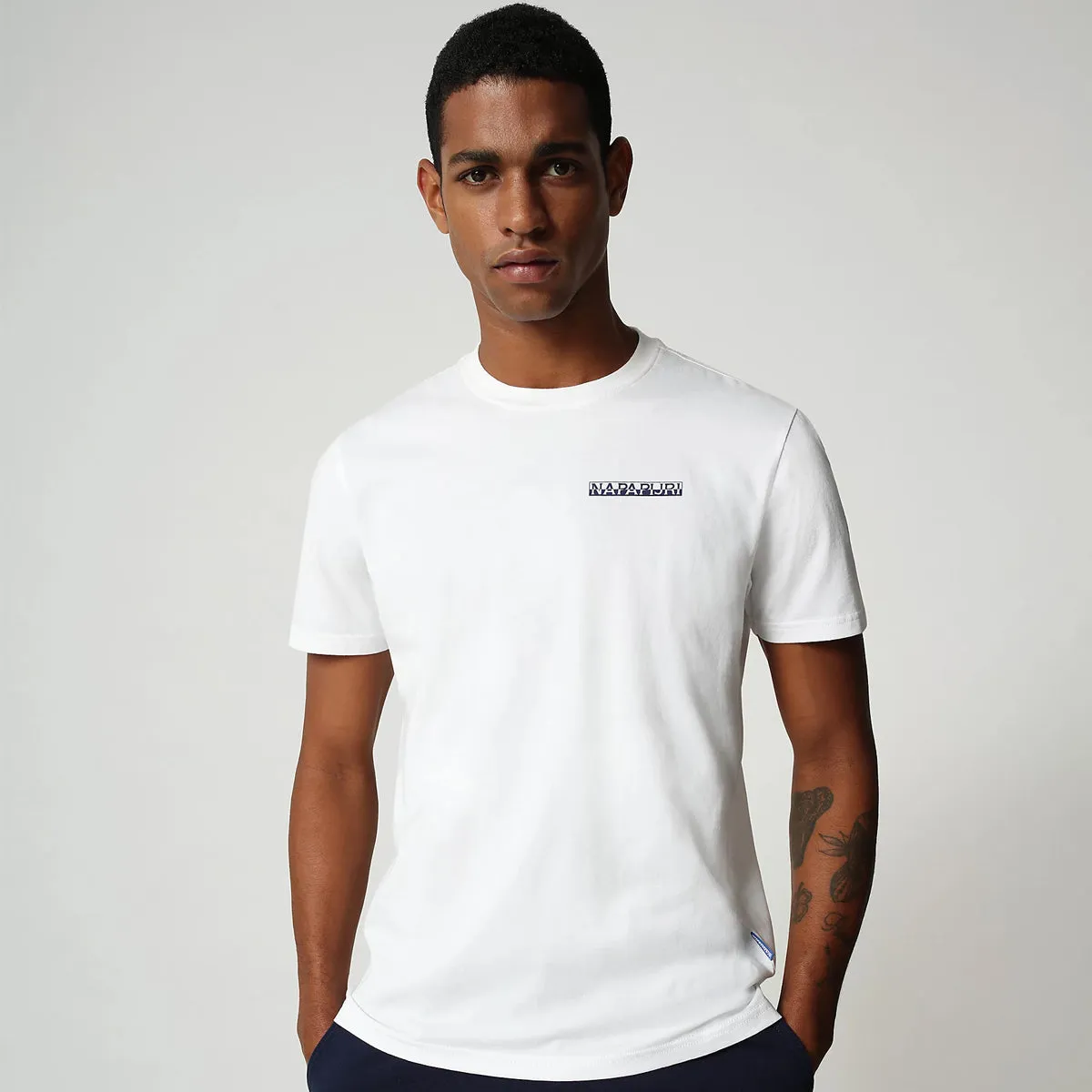 Napapijri - S-Surf Logo T-Shirt in White