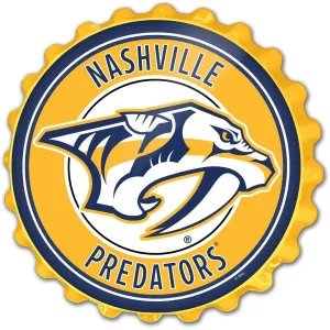 Nashville Predators: Bottle Cap Wall Sign