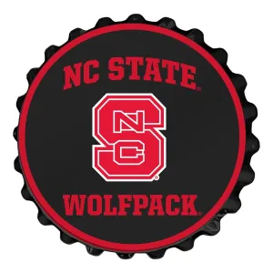 NC State Wolfpack: Block S - Bottle Cap Wall Sign