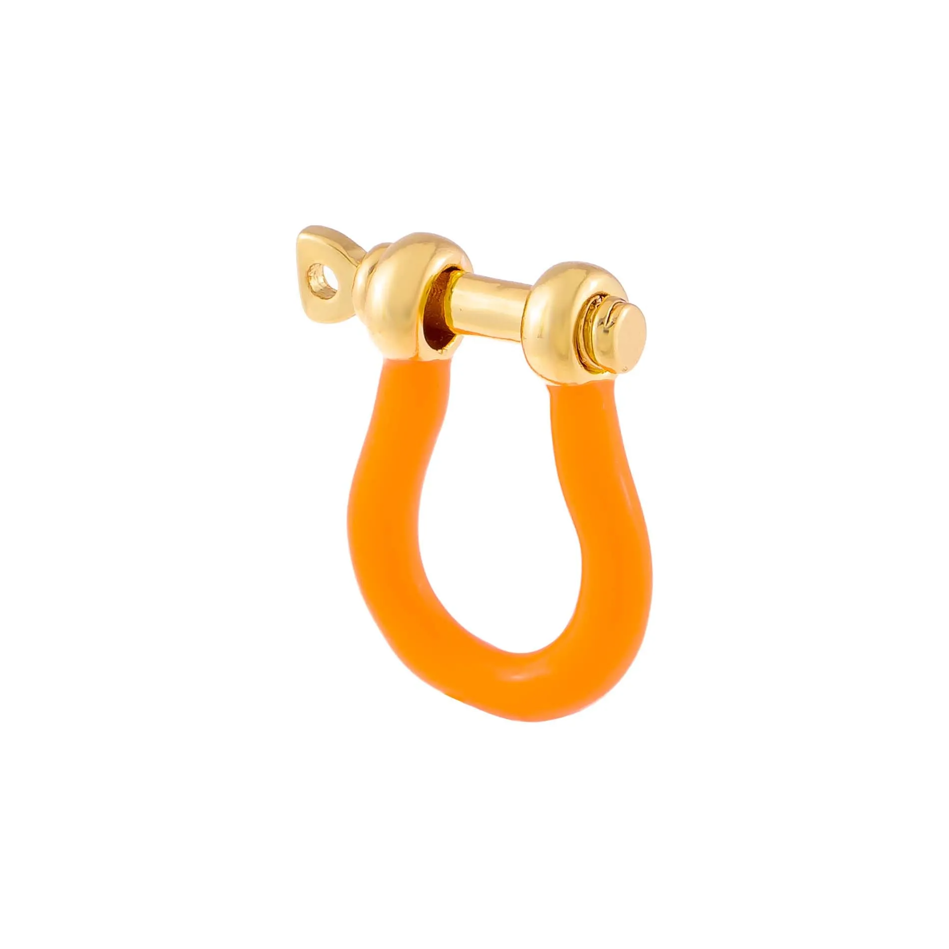 Neon U Shaped Lock Charm