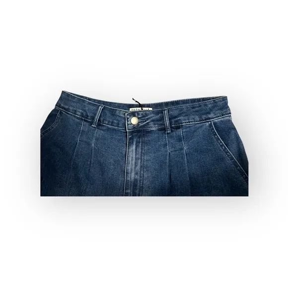 NEW BAGATELLE Denim Wide Leg Trouser Jean Size 30 31” inseam
