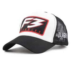 NEW F3 SUMMER EMBROIDERED BASEBALL CAP