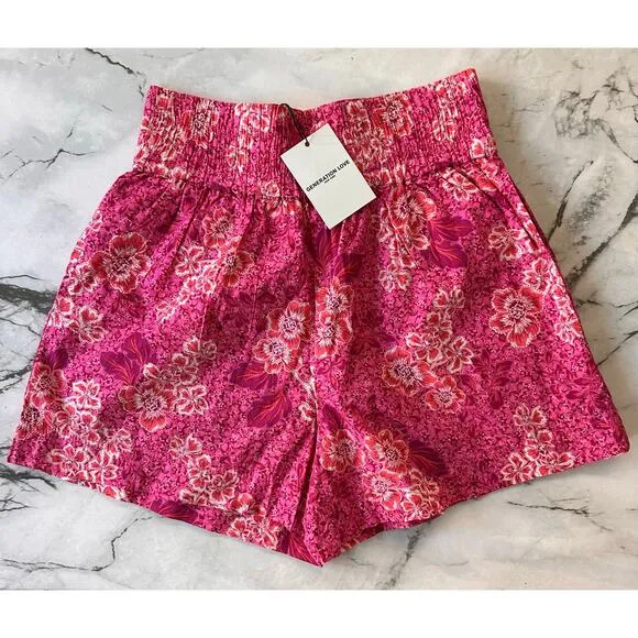 NEW NWT Generation Love Amy Shorts Whimsical Floral Size XS