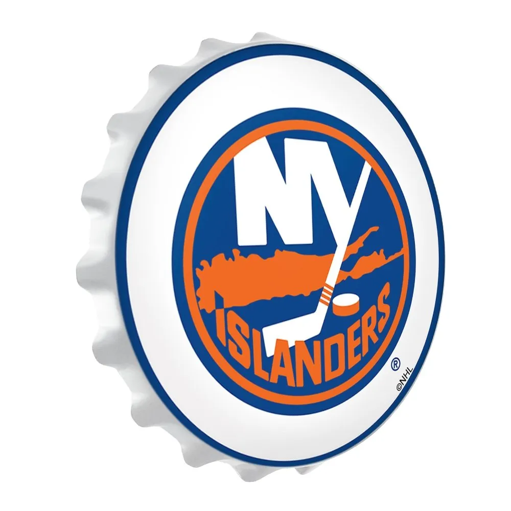 New York Islanders: Bottle Cap Wall Light