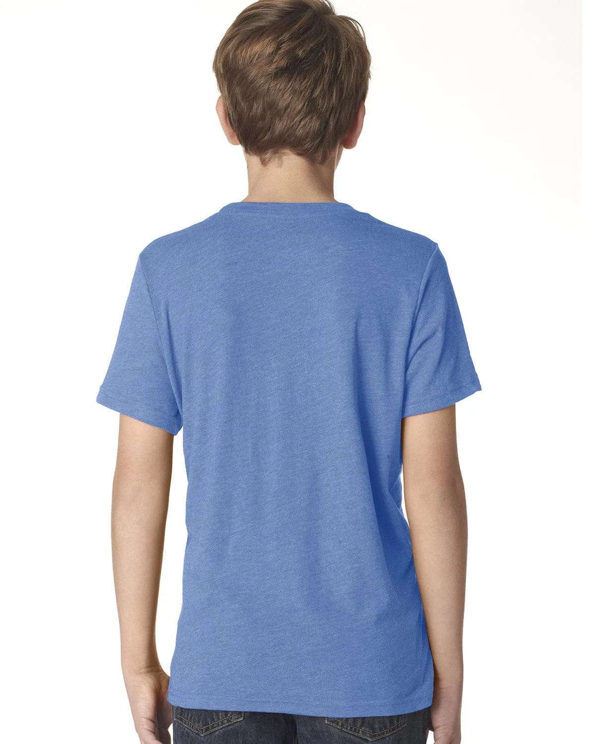 Next Level Boys Triblend Crew Tee | Vintage Royal