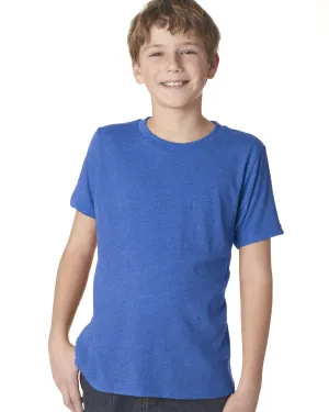 Next Level Boys Triblend Crew Tee | Vintage Royal