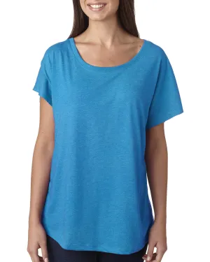 Next Level Ladies Triblend Dolman | Vintage Turq