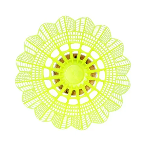 Nivia 663 Nylon Badminton Shuttlecock GX-003 - Others (Yellow)