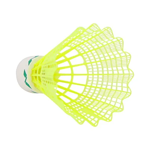 Nivia 663 Nylon Badminton Shuttlecock GX-003 - Others (Yellow)