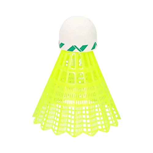 Nivia 663 Nylon Badminton Shuttlecock GX-003 - Others (Yellow)