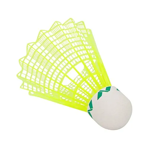 Nivia 663 Nylon Badminton Shuttlecock GX-003 - Others (Yellow)