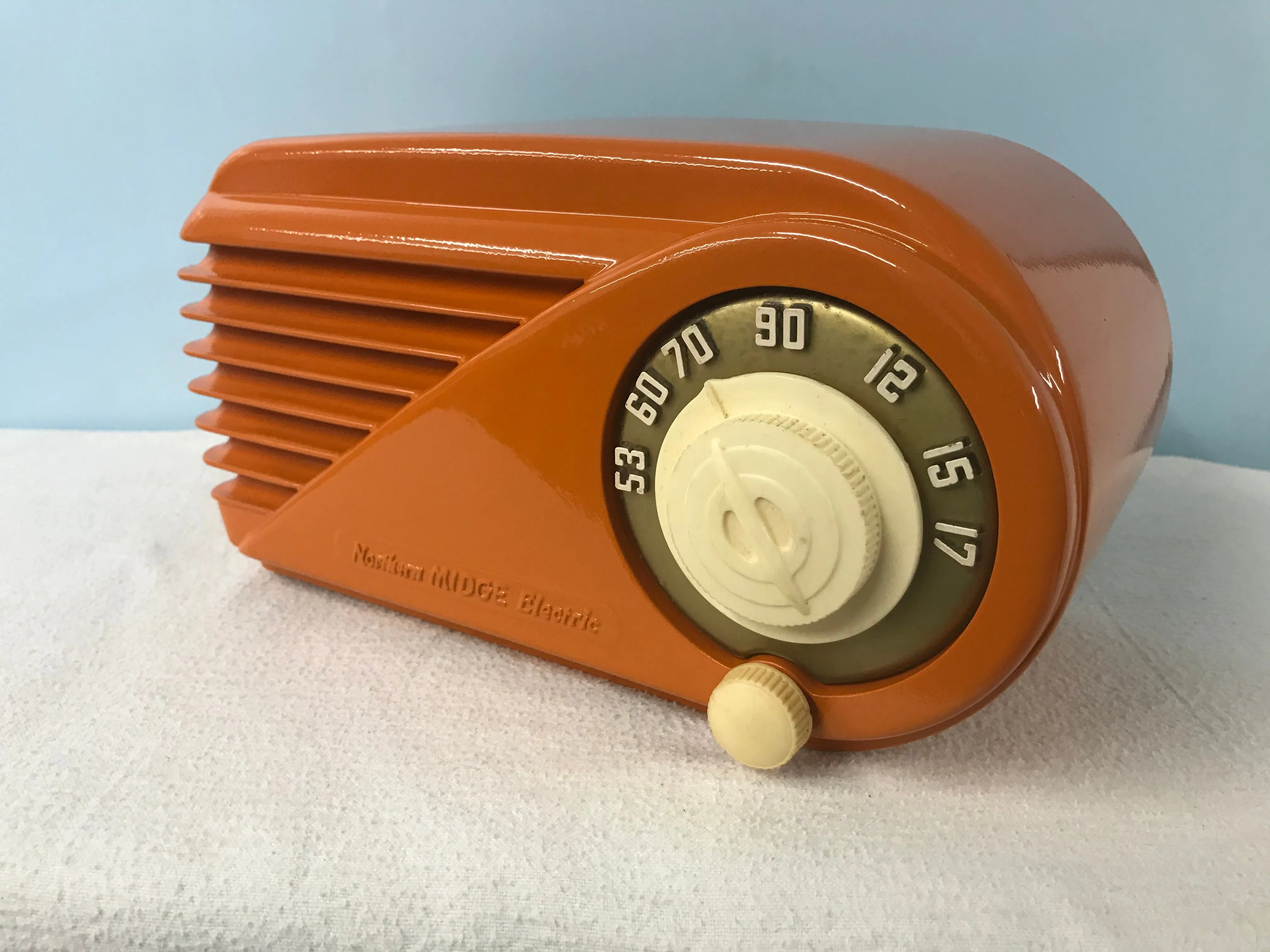 Northern Electric “Bullet” Tube Radio With Bluetooth input.