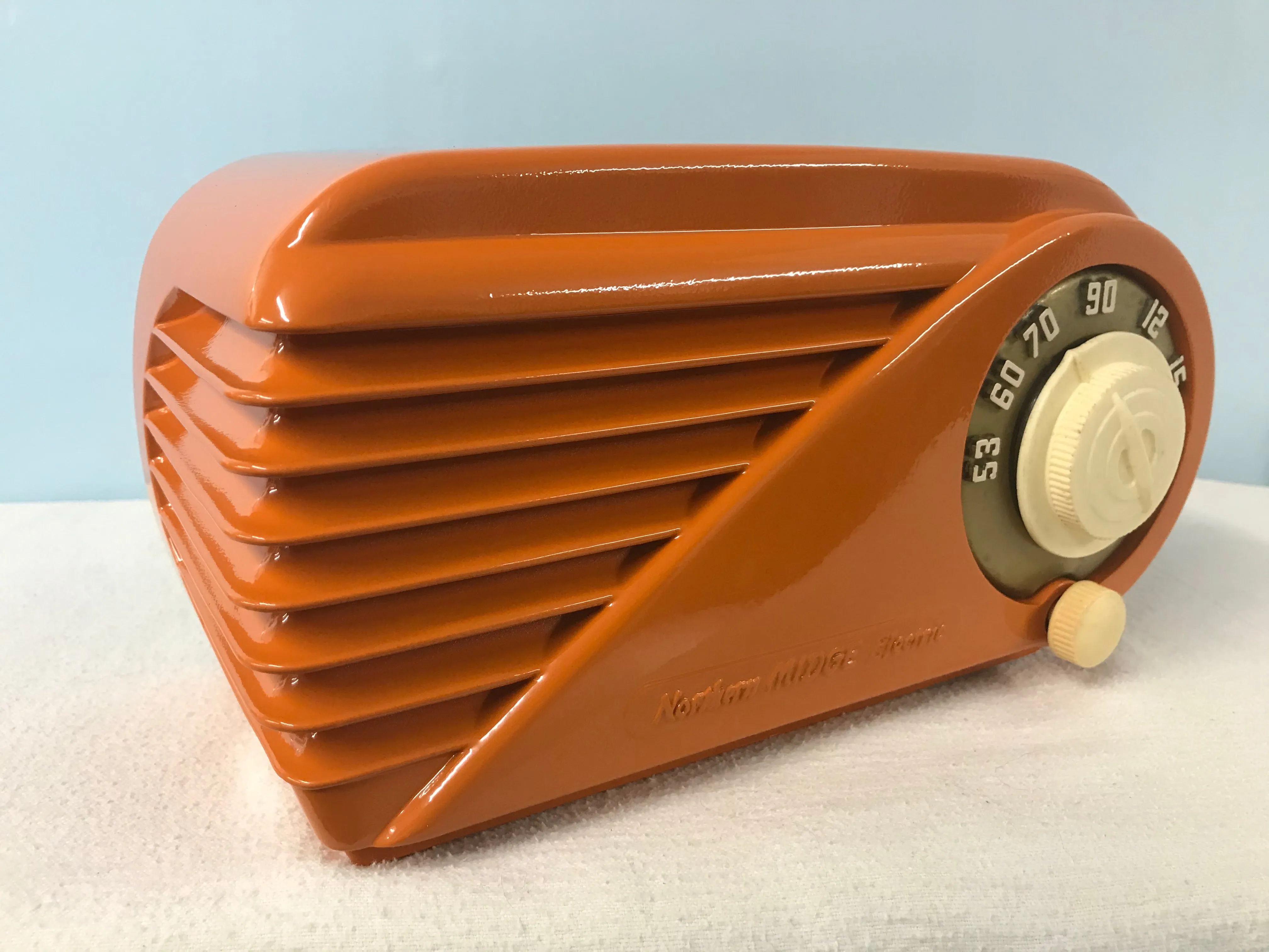 Northern Electric “Bullet” Tube Radio With Bluetooth input.