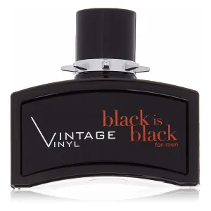 Nuparfums Black Is Black Vintage Vinyl Eau De Toilette For Men 100ml