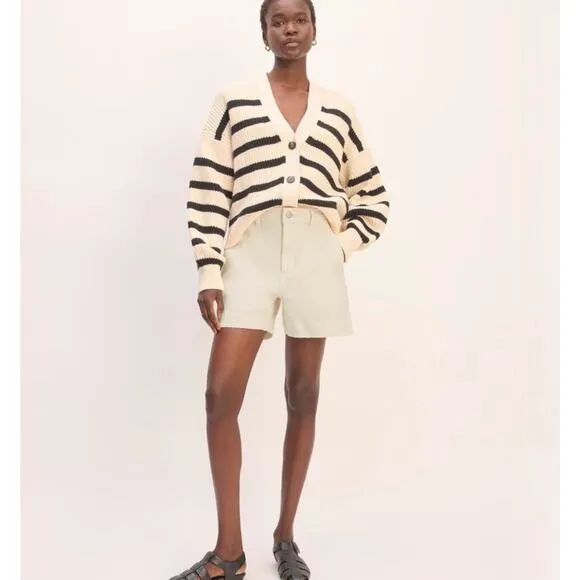 NWOT Everlane The Utility Short In Bone Size 2