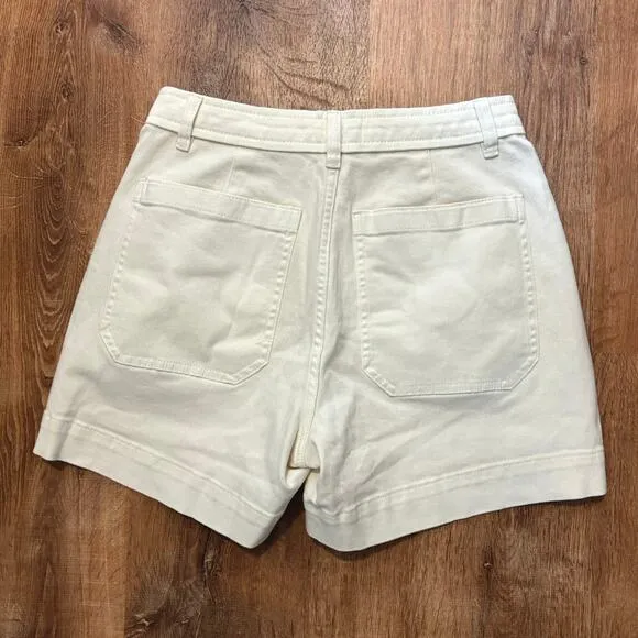 NWOT Everlane The Utility Short In Bone Size 2